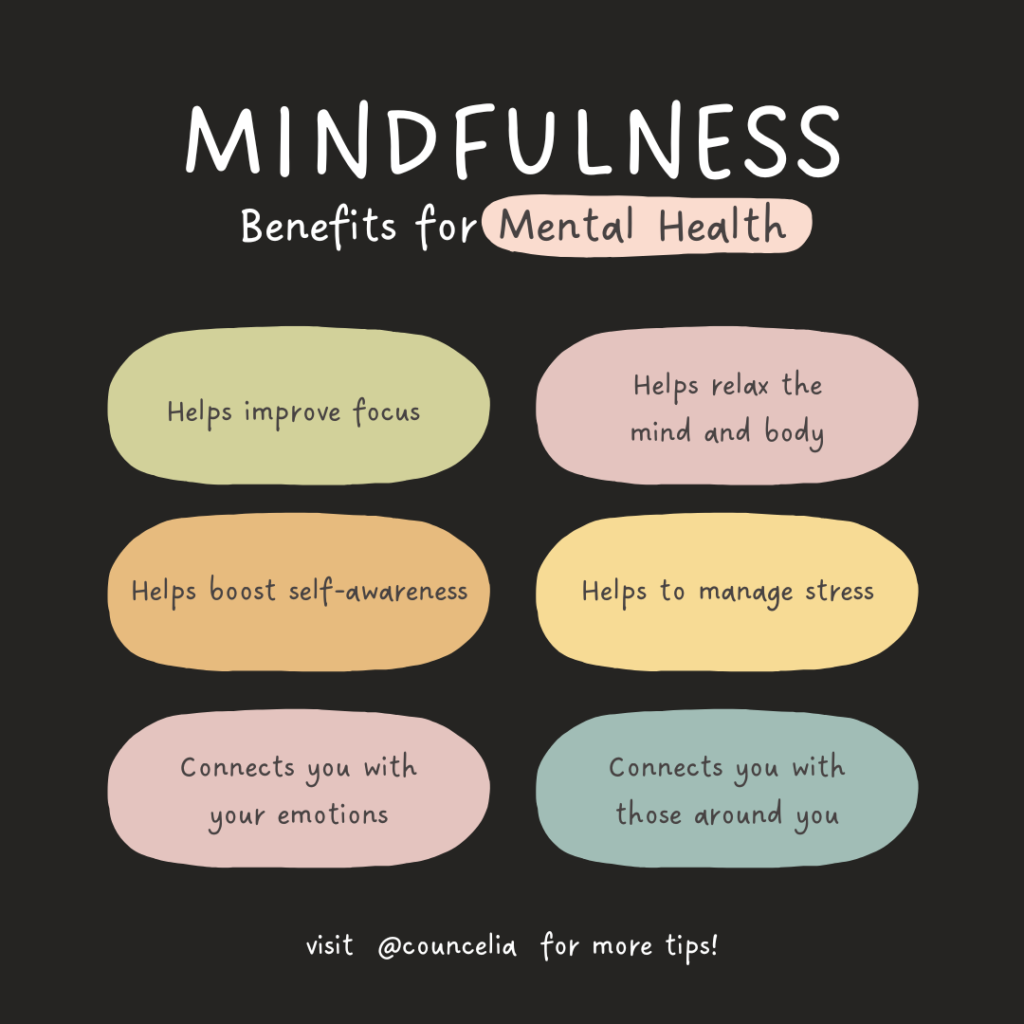 5 benefits of mindfulness